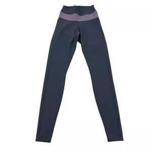 ALO Airlift High Waist 7/8 Leggings Womens Medium Gray Purple Yoga